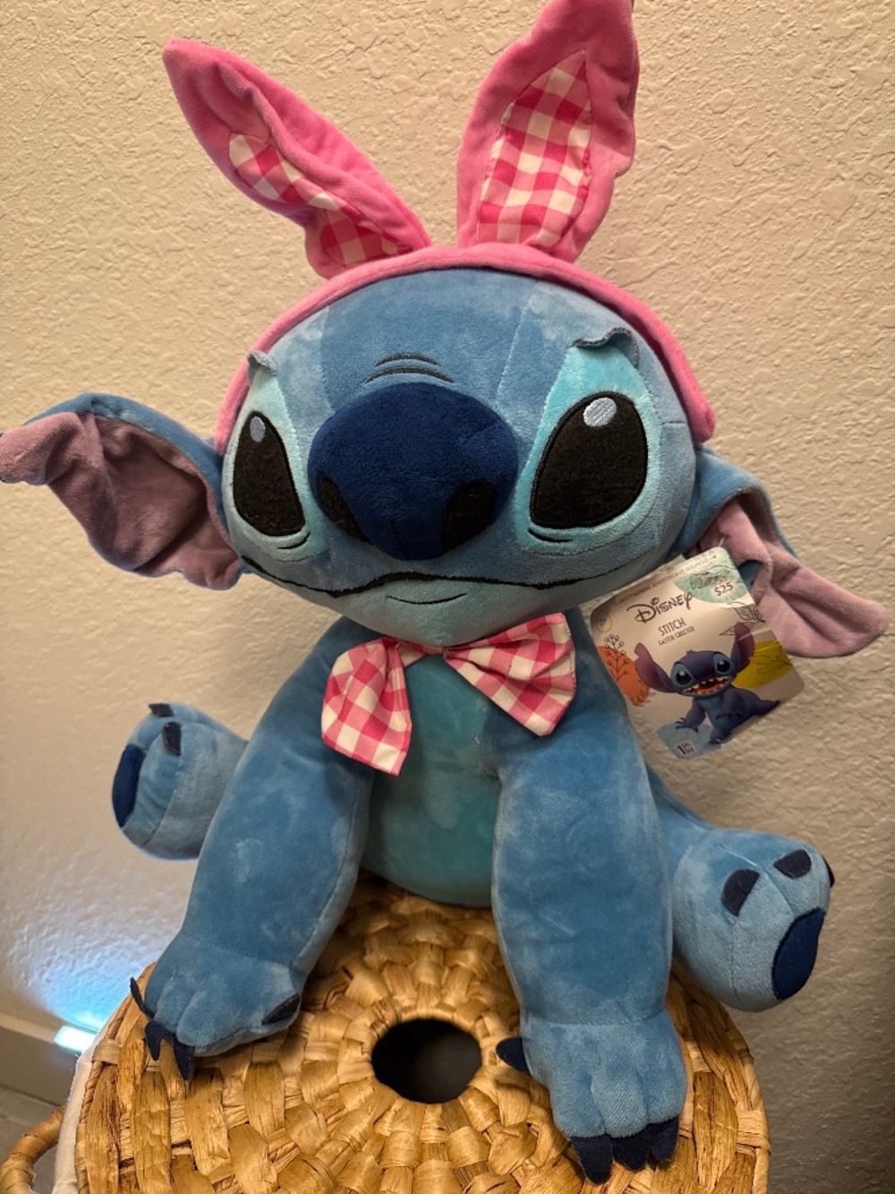 Stitch Easter greeter ages three and up NWT